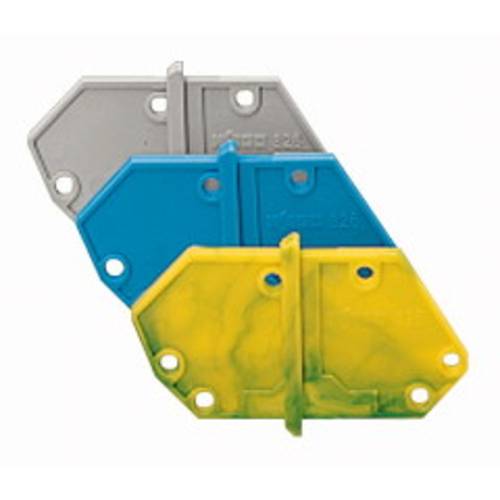 WAGO 826-158 Abschlussplatte Grau 100 St.