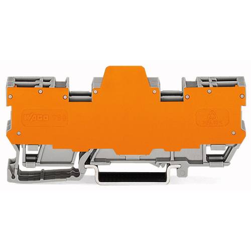 WAGO 769-164/769-313 Basisklemmenblock 5 mm Zugfeder Belegung: L Grau 5 St.