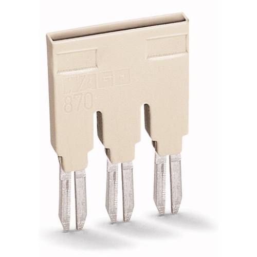 WAGO 859-403 Kammbrücke Polzahl: 3 Lichtgrau 200 St.