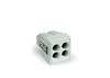 Dosenklemme starr: 0.75-2.5 mm² Polzahl: 4 WAGO 1000 St. Lichtgrau