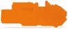 WAGO 2016-7792 Abschluss- und Trennplatte Orange 100 St.