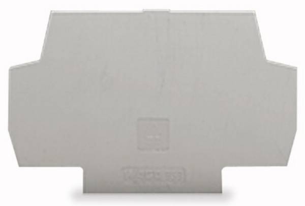 Abschlussplatte 859-525 Grau 100 St. WAGO 859-525