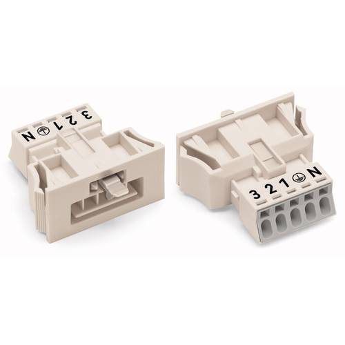 Thumbnail - WAGO 890-2115 Netz-Steckverbinder WINSTA MINI Stecker, gerade Gesamtpolzahl: 5 16 A Blau 50 St.
