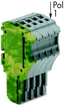 WAGO 2020-105/000-037 Federleiste Grün, Gelb, Grau 50 St.