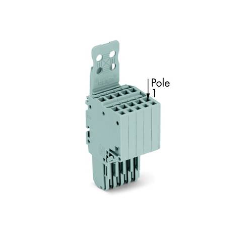 WAGO 2020-205/143-000 Federleiste Grau 50 St.