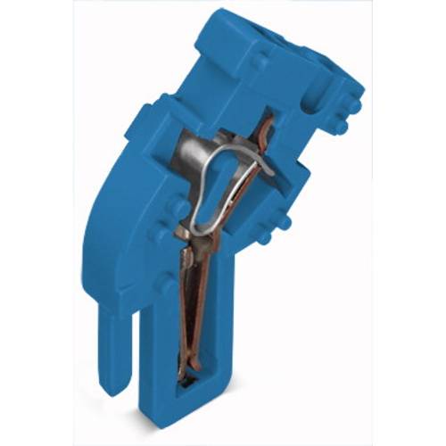 WAGO 769-513/000-006 Einzelklemme 5 mm Zugfeder Belegung: N Blau 250 St.