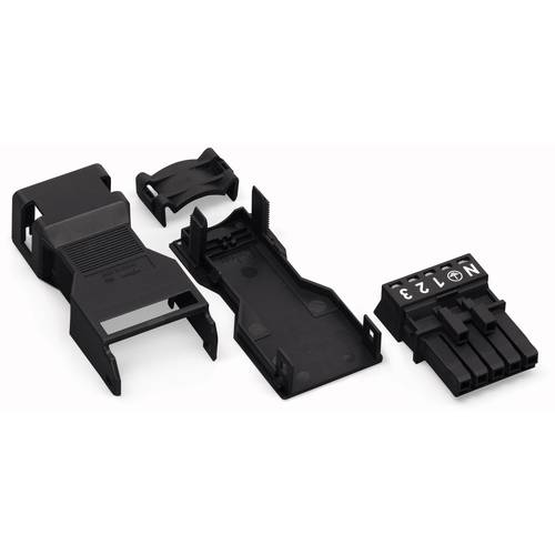 Thumbnail - WAGO 890-125 Netz-Steckverbinder WINSTA MINI Buchse, gerade Gesamtpolzahl: 5 13 A Weiß 50 St.