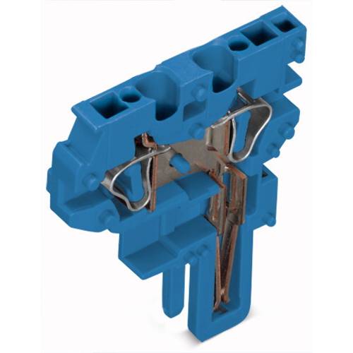 WAGO 769-505/000-006 Einzelklemme 5 mm Zugfeder Belegung: N Blau 250 St.