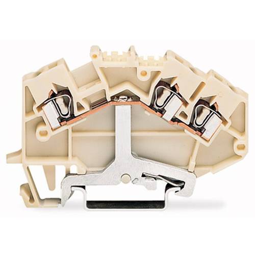 WAGO 780-640 Schirmleiterklemme 5 mm Zugfeder Weiß 50 St.