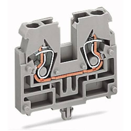 WAGO 869-316 Durchgangsklemme Federklemme Orange 100 St.