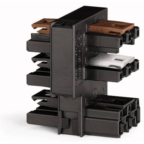 WAGO WAGO GmbH & Co. KG Netz-Verteiler Netz-Stecker, Netz-Buchse, Netz-Buchse - Netz-Buchse, Netz-Buchse, Netz-Buchse Ge...