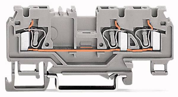 WAGO 880-682/999-940 Durchgangsklemme 5 mm Zugfeder  Orange 100 St.