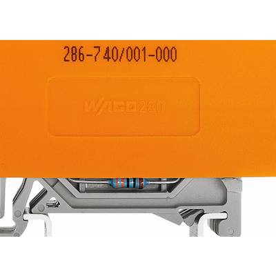WAGO 286-740/001-000 Relaissockel    (L x B x H) 73 x 22 x 28 mm  20 St.