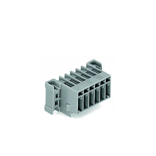 WAGO Buchsengehäuse-Platine 769 Polzahl Gesamt 6 Rastermaß: 5 mm 769-666/003-000 50 St.