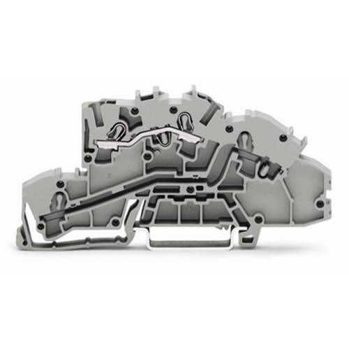 Thumbnail - WAGO 2003-7651 Installationsetagenklemme 5.20 mm Zugfeder Belegung: N Grau 50 St.