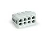 Dosenklemme starr: 0.75-2.5 mm² Polzahl: 8 WAGO 500 St. Lichtgrau