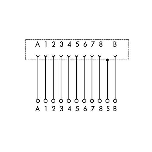 WAGO 289-179 Übergabebaustein für Ethernet Y-ConJack-22 Inhalt: 10 St.