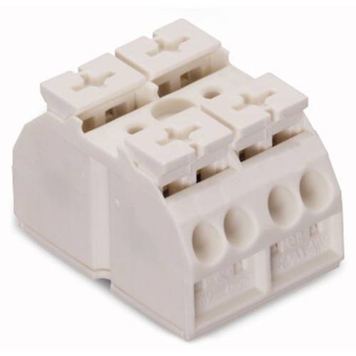 WAGO 862-632 Geräteanschlussklemme Federklemme Weiß 500 St.
