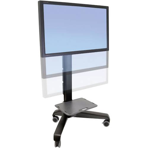 Thumbnail - Ergotron 24-192-085 Neo-Flex Mobile MediaCenter UHD TV-Rollwagen Constant Force-Technologie, Höhenverstellbar 127,0 cm (...