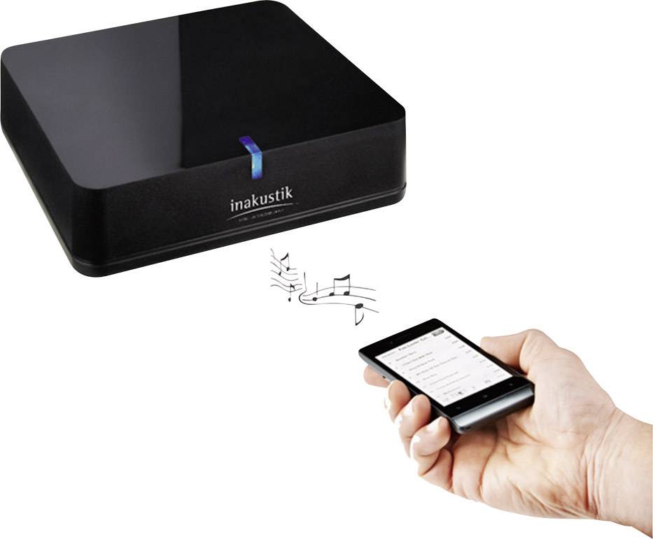 in-akustik Premium Bluetooth Audio Receiver - Kabelloser Bluetooth-Audioempfänger für Handy-1