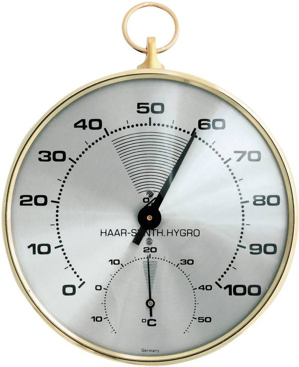 TFA Dostmann 45.2007 Thermo-/Hygrometer Gold 45.2007