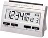 Techno Line 02991 Funk Wecker Silber Alarmzeiten 2