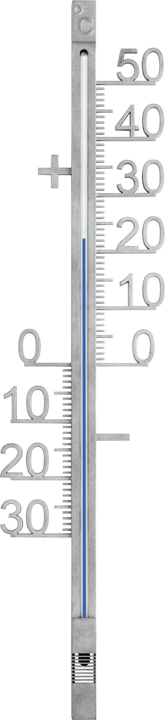 TFA-DOSTMANN Wand Thermometer TFA 12.5011 Silber