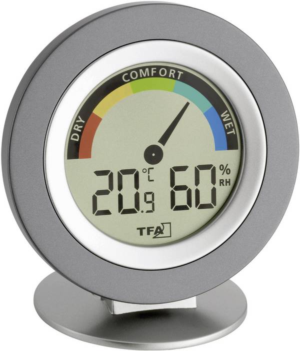 TFA - Digitales Thermometer & Hygrometer "COSY", TFA