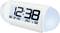Digitaler Wecker zeigt Uhrzeit '12:38', Datum '30:12 MO' und Temperatur '25,5°C' an. WiFi-Symbol unten rechts.