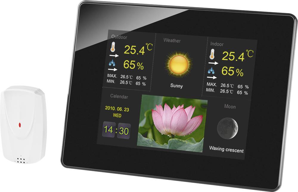 Wetterstation mit Bilderrahmen Digital: Zeichnen lernen mit Spaß!