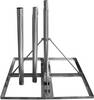 A.S. SAT 21020 Terassenständer mit Mast Ø 60 x 3 cm
