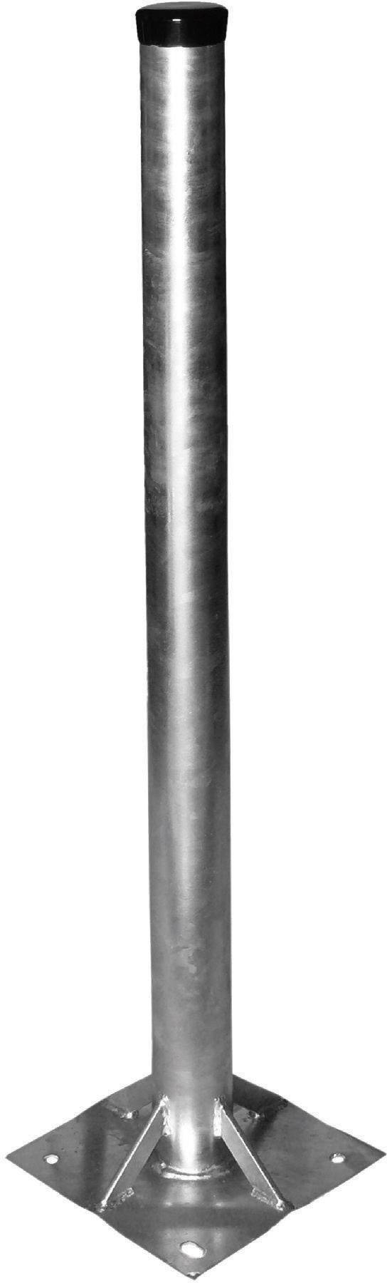 A.S. SAT 32116 Stahl Standfuß / 1,0 m / Ø 60 mm / verstrebt