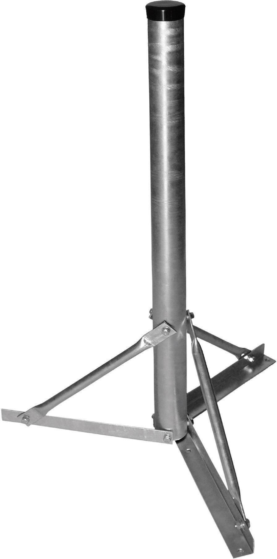 A.S. SAT 32120 Zerlegbarer Stahl Standfuß / 1 m / Ø 60 mm
