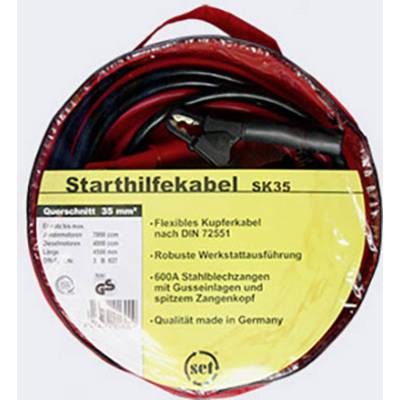 SET® SK35 Starthilfekabel 35 mm² Kupfer 4.50 m mit Stahlblech-Zangen, ohne  Schutzschaltung – Conrad Electronic Schweiz