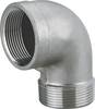 Metabo 628802000 Winkelanschlussstück 56,7 mm (2") IG, 59,62 mm (2") AG Edelstahl