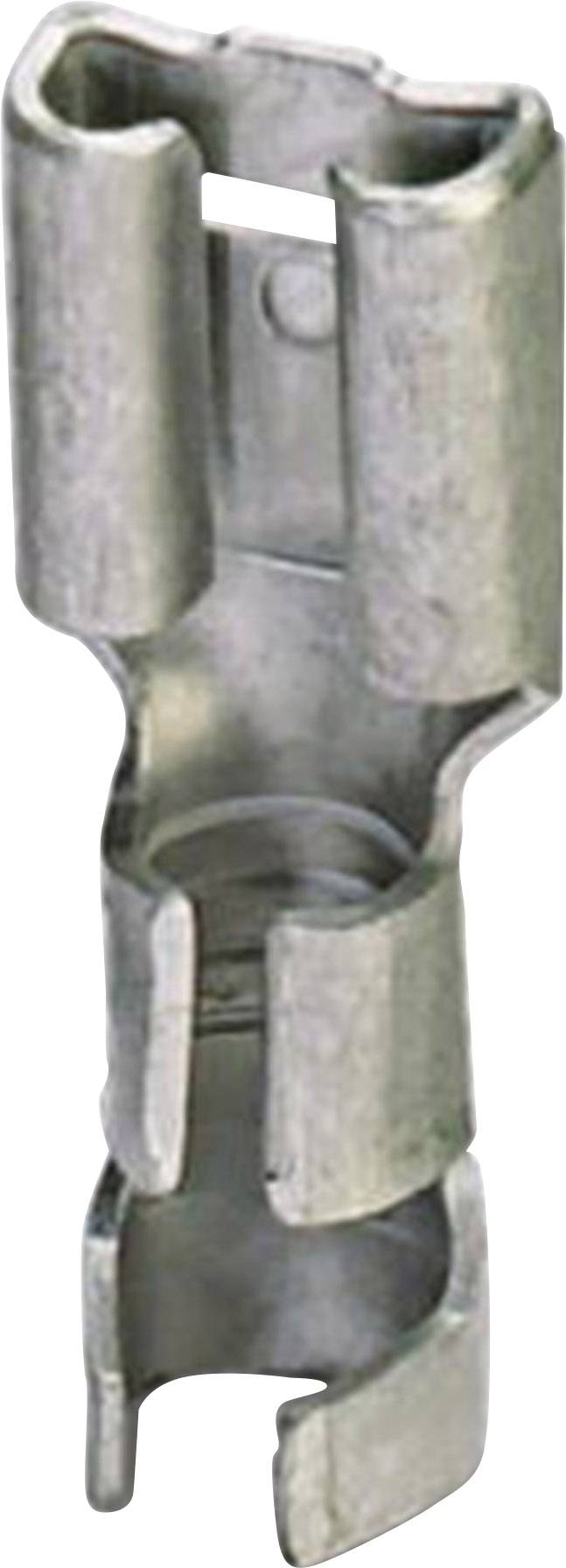 Phoenix Contact 3240156 Flachsteckhülse Steckbreite: 6.3 mm Steckdicke: 0.8 mm 180 ° Unisoliert Metall 100 St.