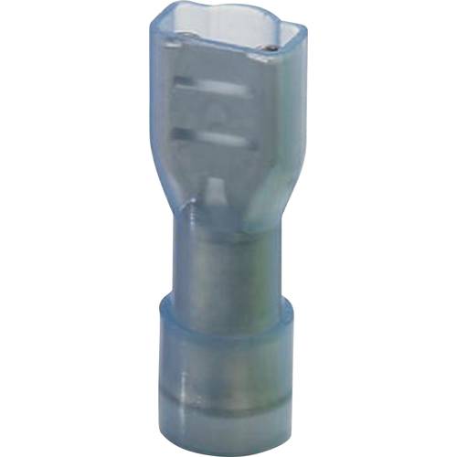 Phoenix Contact 3240547 Flachsteckhülse Steckbreite: 6.3 mm Steckdicke: 0.8 mm 180 ° Vollisoliert Blau 25 St.