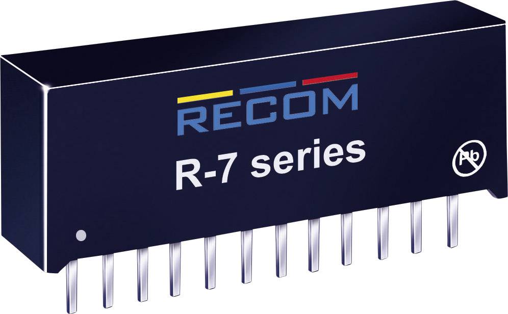 Convertisseur CC/CC pour circuits imprimés RECOM R-745.0P Nbr. de sorties: 1 x 5 V/DC 4 A 20 W 1 pc(s)