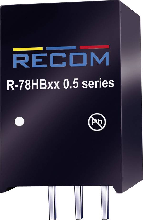 RECOM R-78B12-1.0 DC/DC-Wandler, Print 12 V/DC 1 A 12 W Anzahl Ausgänge: 1 x Inhalt 1 St.