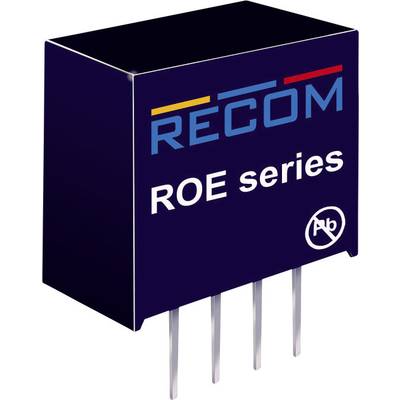 RECOM ROE-0505S DC/DC-Wandler, Print 5 V/DC 5 V/DC 200 mA 1 W Anzahl Ausgänge: 1 x Inhalt 1 St.