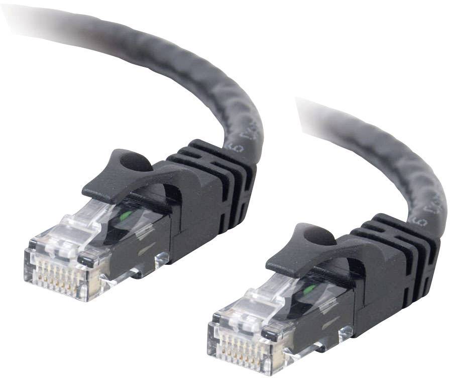 C2G 15m Cat6 Patch Cable Netzwerkkabel Schwarz 14,94 m U/UTP (UTP)