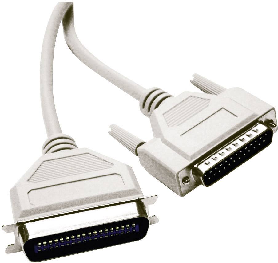 Druckerkabel - DB-25 (M) zu Centronics 36-Polig (M)