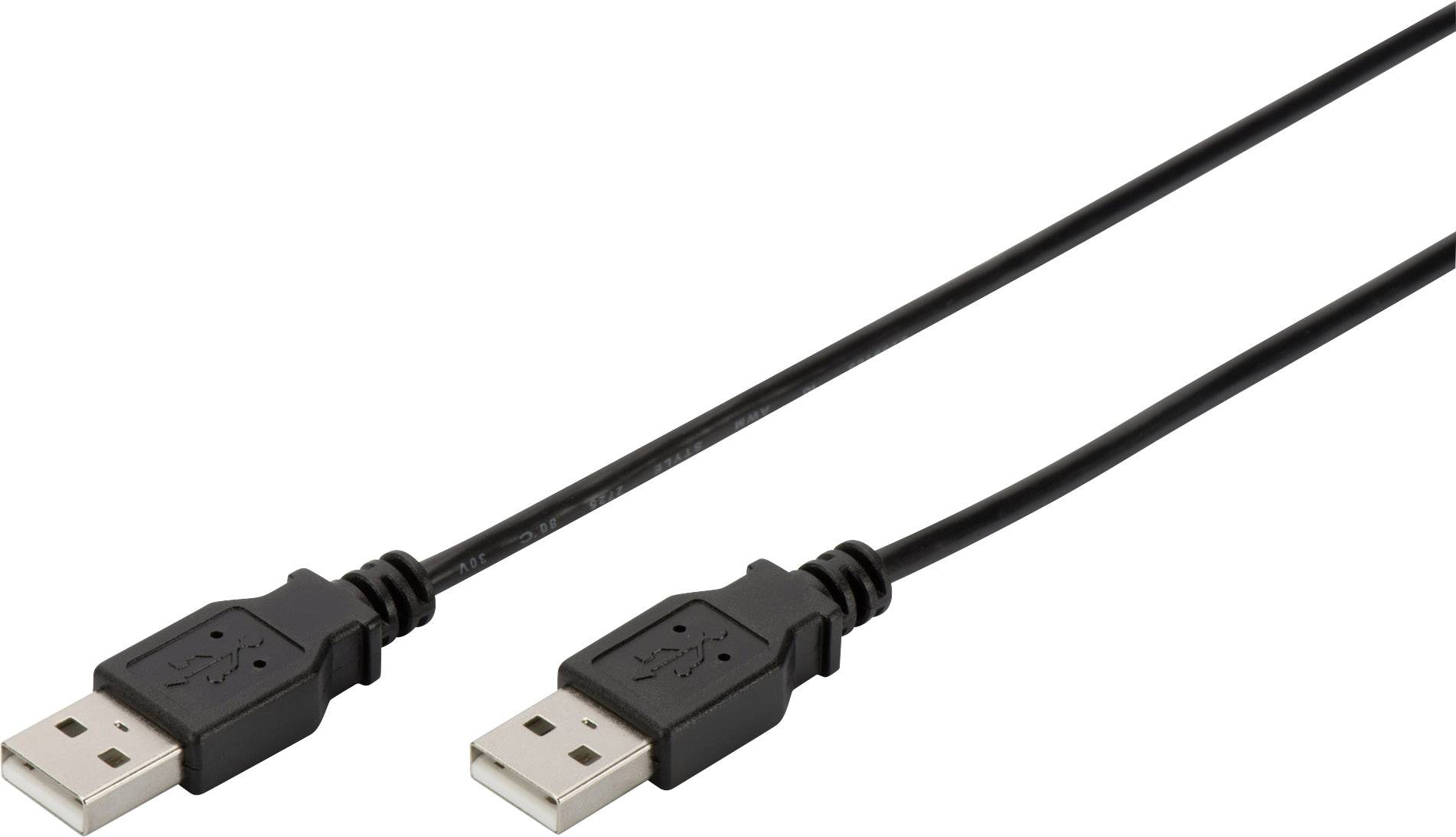 ASSMANN USB2.0 Anschlusskabel 1m USB A St/St bulk