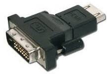 0,3 m, Schwarz ankunlunbai HDMI auf DVI-D Adapter Video-Kabel-HDMI-Stecker auf DVI Stecker auf HDMI-zu-DVI-Kabel 