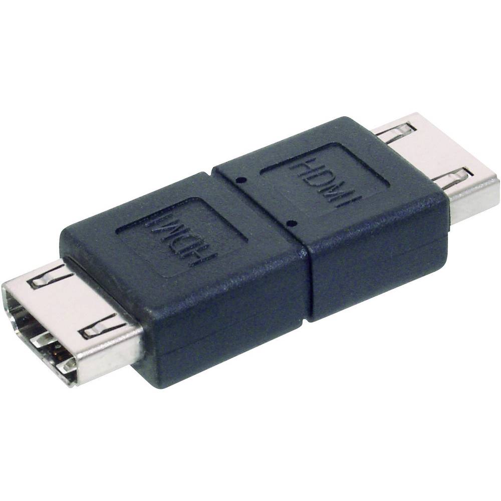 Digitus HDMI Adapter [1x HDMI-bus <=> 1x HDMI-bus] Zwart