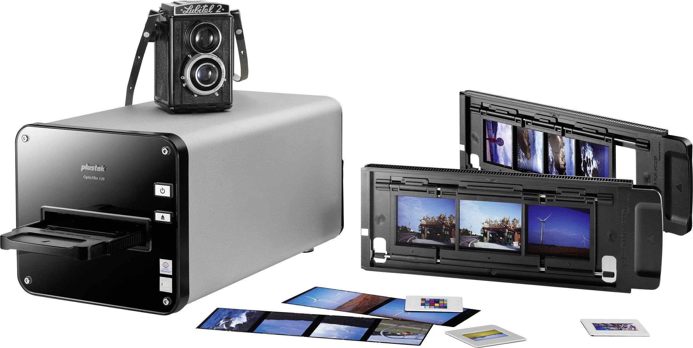 PLUSTEK OpticFilm 120 Filmscanner inkl. LSI SIlverFast 8 Ai Studio USB