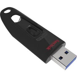 Image of SanDisk Ultra® USB 3.0 USB-Stick 128 GB Schwarz SDCZ48-128G-U46 USB 3.2 Gen 1 (USB 3.0)