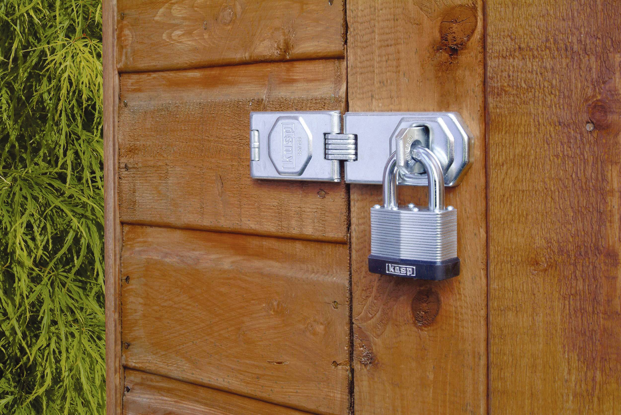 Kasp K13050 Vorhängeschloss 50 mm verschieden schließend Silber Schlüsselschloss-1