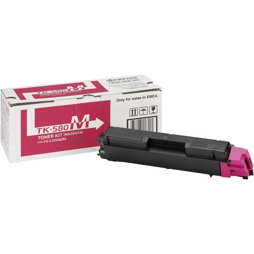 Kyocera Toner TK-580M Original Magenta 2800 Seiten 1T02KTBNL0