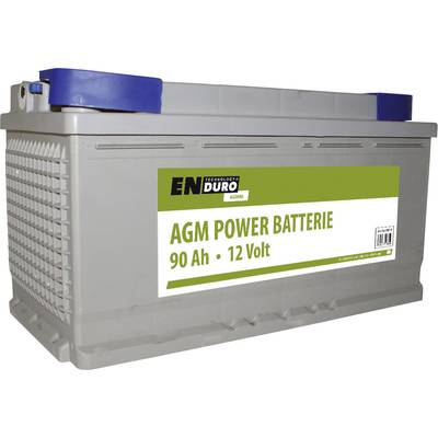 enduro Batterie AGM Power 90AH 12V Versorgungsbatterie 